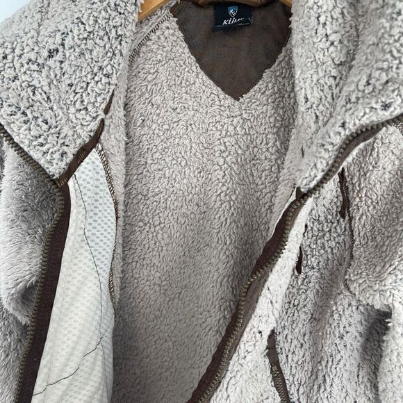 Kühl Stone Born In the Mountain Polyester Fleece Full Zip Flight Jacket Small - Picture 6 of 9